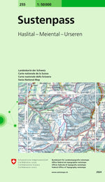 Swisstopo | 255 Sustenpass - SAC-Shop