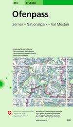 Swisstopo | 259 Ofenpass - SAC-Shop