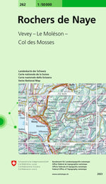 Swisstopo | 262 Rochers de Naye - SAC-Shop