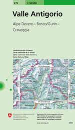 Swisstopo | 275 Valle Antigorio - SAC-Shop