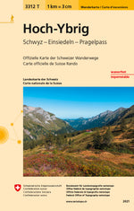 Swisstopo | 3312T Hoch-Ybrig Wanderkarte - SAC-Shop