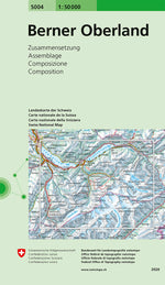 Swisstopo | 5004 Berner Oberland - SAC-Shop