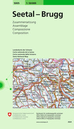 Swisstopo | 5005 Seetal - Brugg - SAC-Shop