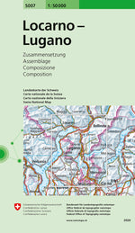 Swisstopo | 5007 Locarno - Lugano - SAC-Shop