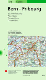 Swisstopo | 5016 Bern - Fribourg - SAC-Shop
