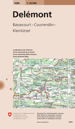 Swisstopo | 1086 Delémont - SAC-Shop