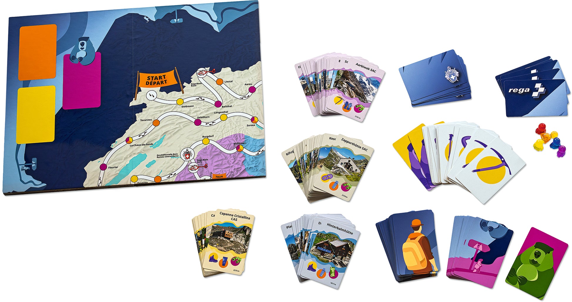 Das grosse Schweizer Hüttenspiel - SAC-Shop