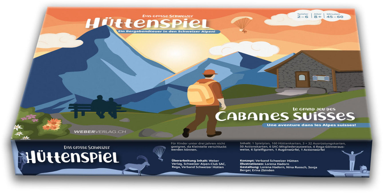 Das grosse Schweizer Hüttenspiel - SAC-Shop
