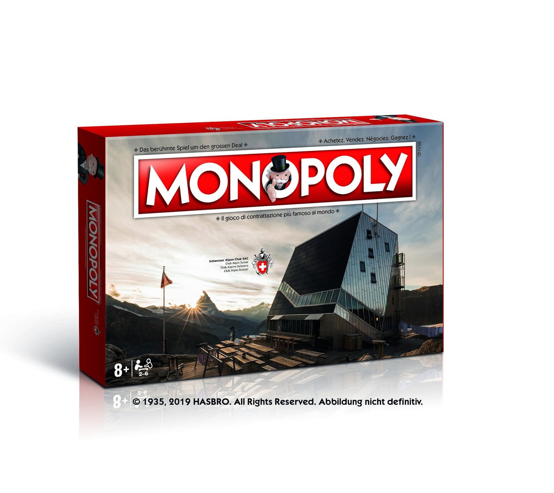 SAC Hütten-Monopoly D/F/I - SAC-Shop