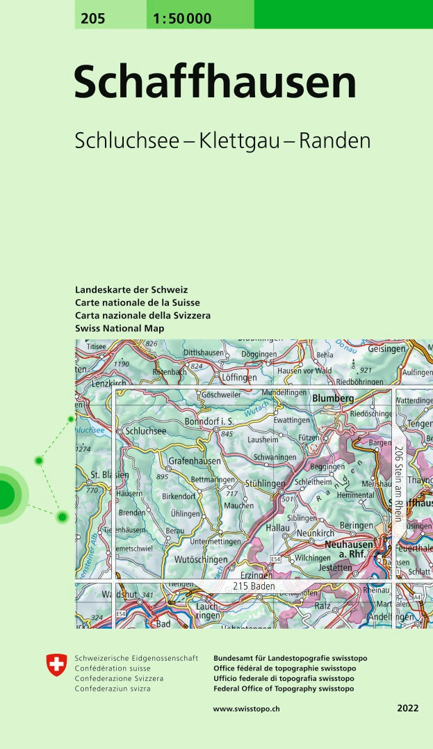 swisstopo | 205 Schaffhausen