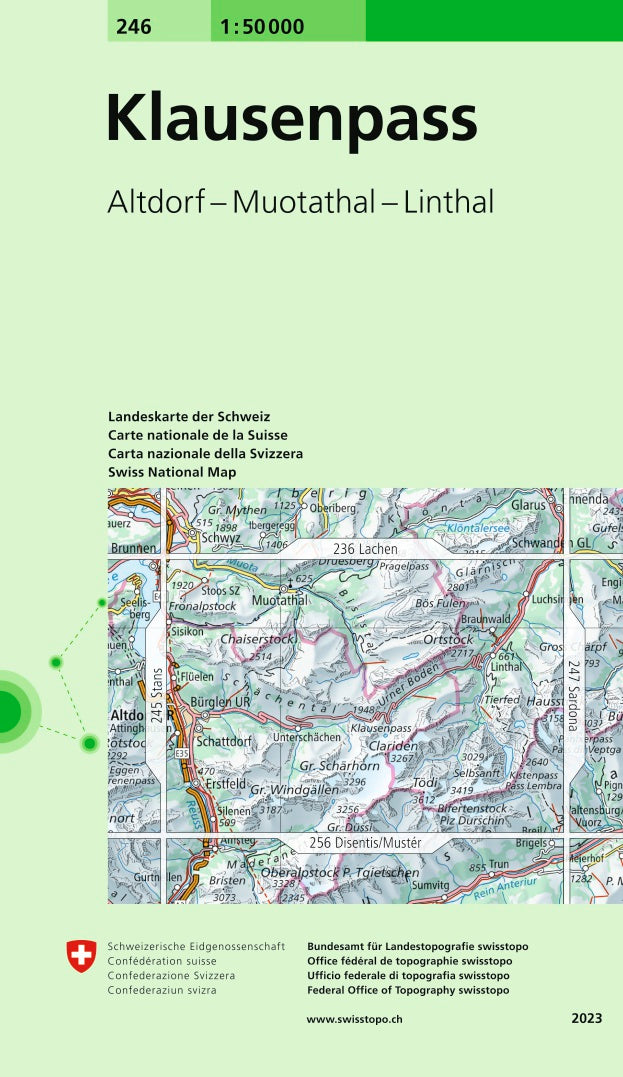 swisstopo | 246 Klausenpass