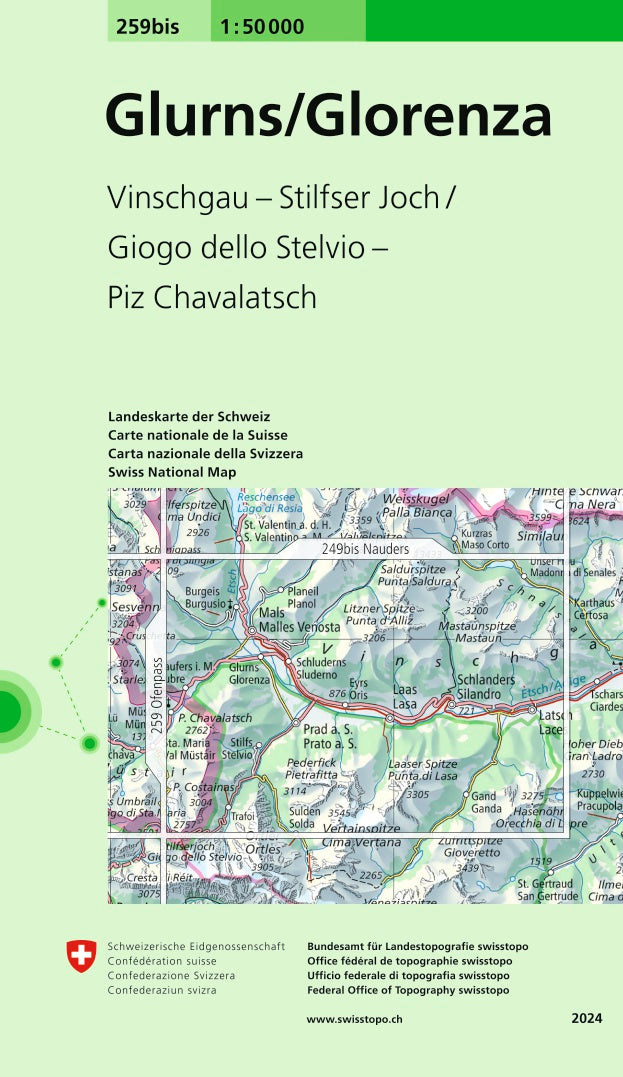 swisstopo | 259bis Glurns/Glorenza