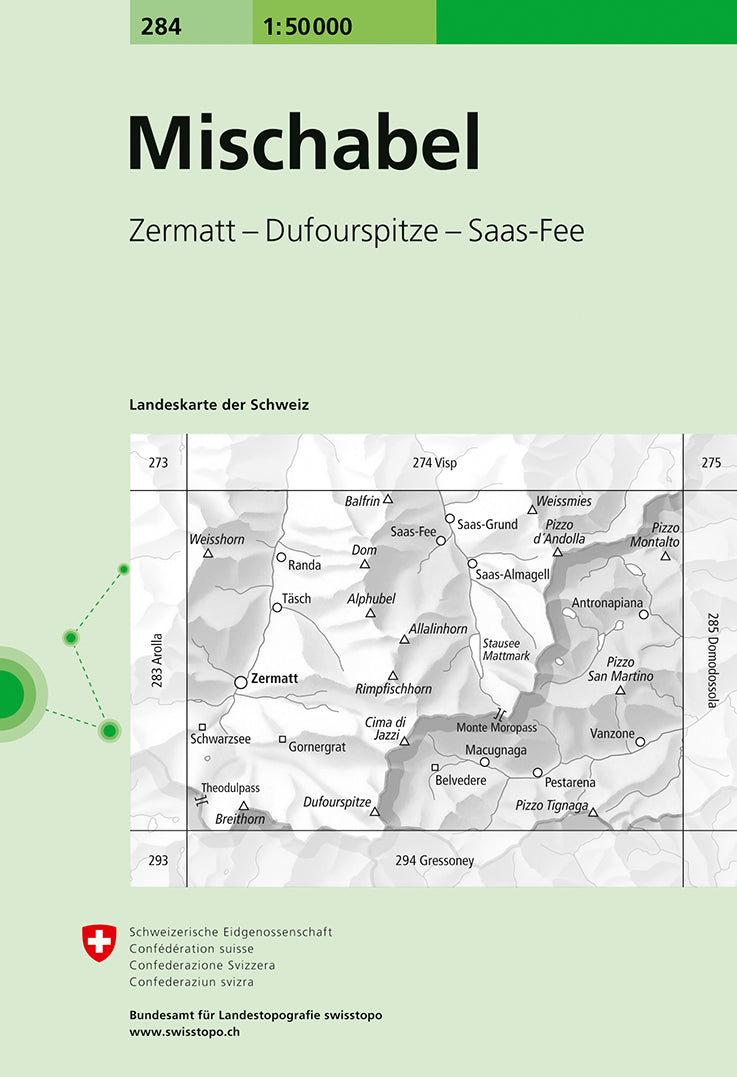 swisstopo | 284 Mischabel