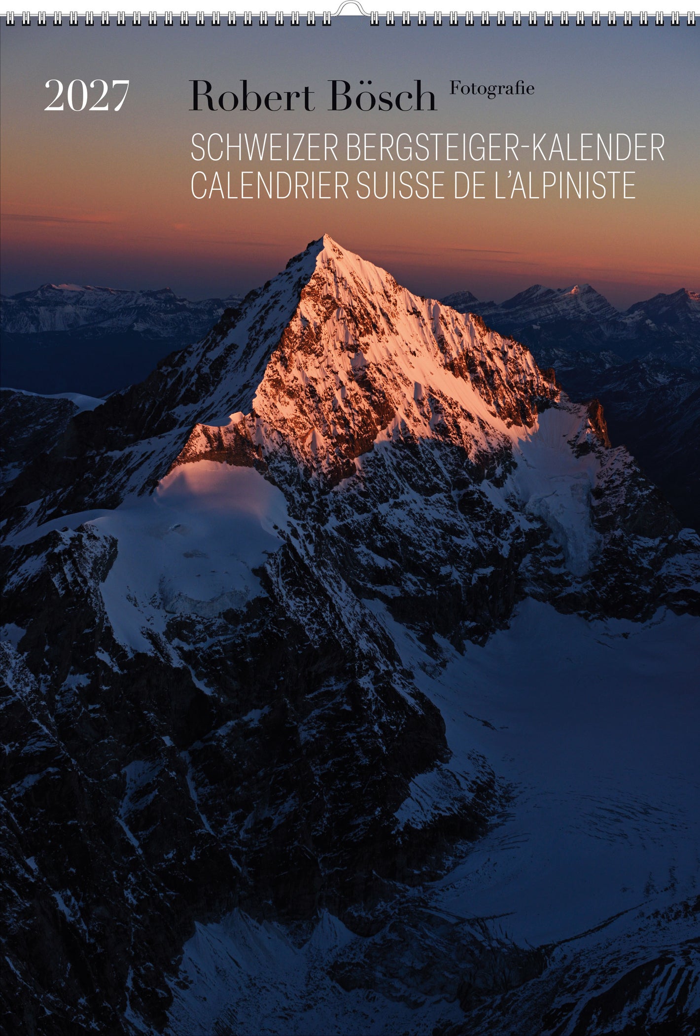 Robert Bösch | Calendrier suisse de l'alpiniste 2027