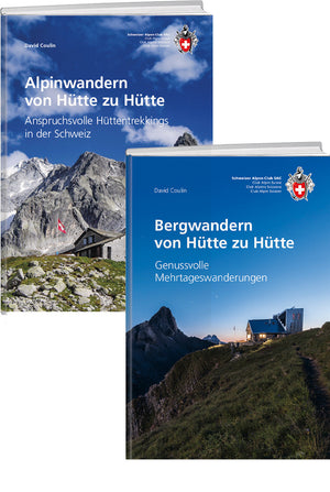 David Coulin | Kombipaket Bergwandern und Alpinwandern von Hütte zu Hütte - • WEBER VERLAG