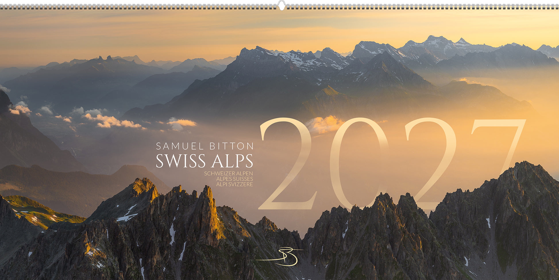 Samuel Bitton | Schweizer Alpen – Kalender 2027 - SAC-Shop