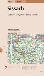 Swisstopo | 1068 Sissach - SAC-Shop
