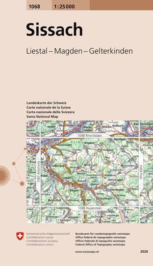 Swisstopo | 1068 Sissach - SAC-Shop