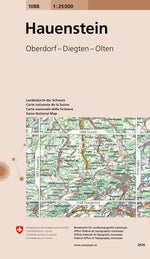 Swisstopo | 1088 Hauenstein - SAC-Shop