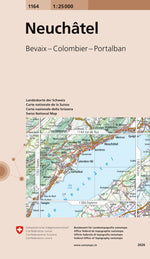 Swisstopo | 1164 Neuchâtel - SAC-Shop