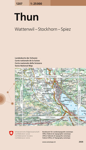 Swisstopo | 1207 Thun