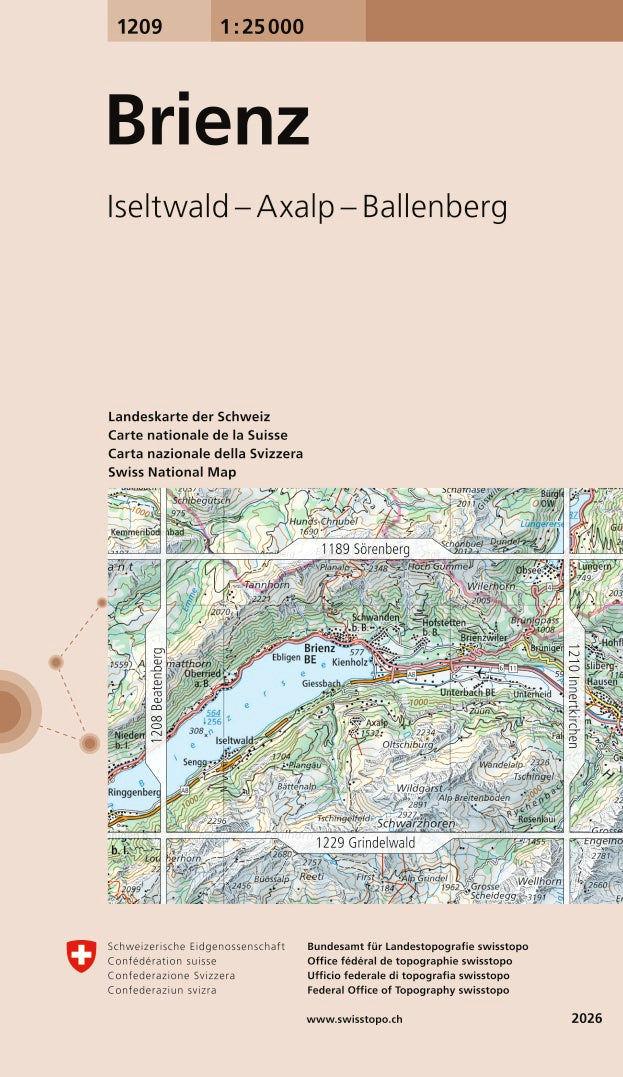 Swisstopo | 1209 Brienz