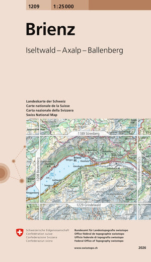 Swisstopo | 1209 Brienz