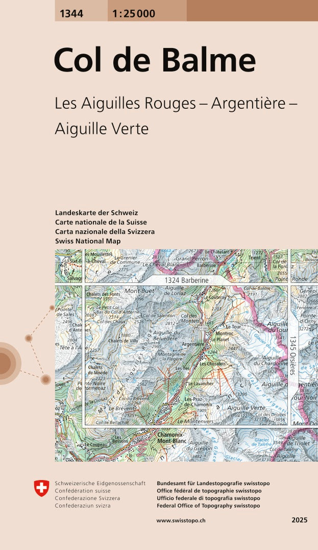 swisstopo | 1344 Col de Balme