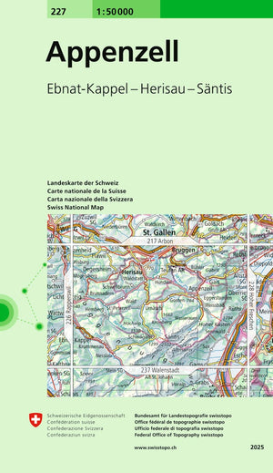 Swisstopo | 227 Appenzell