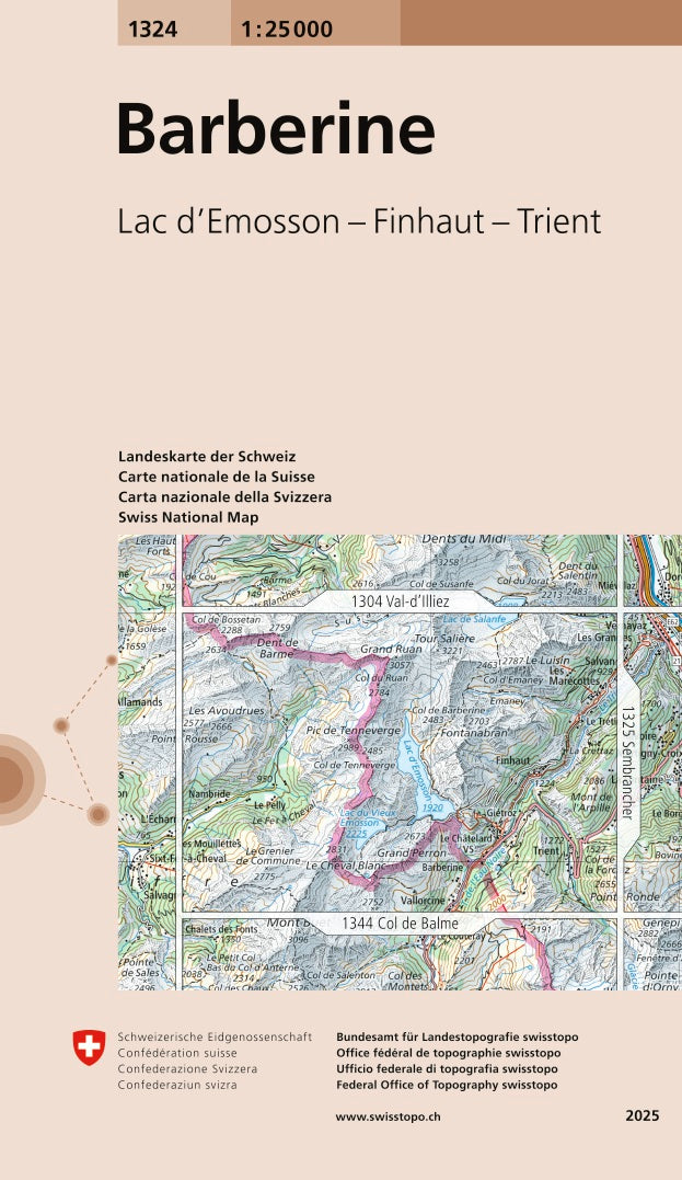swisstopo | 1324 Barberine