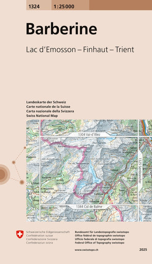 swisstopo | 1324 Barberine