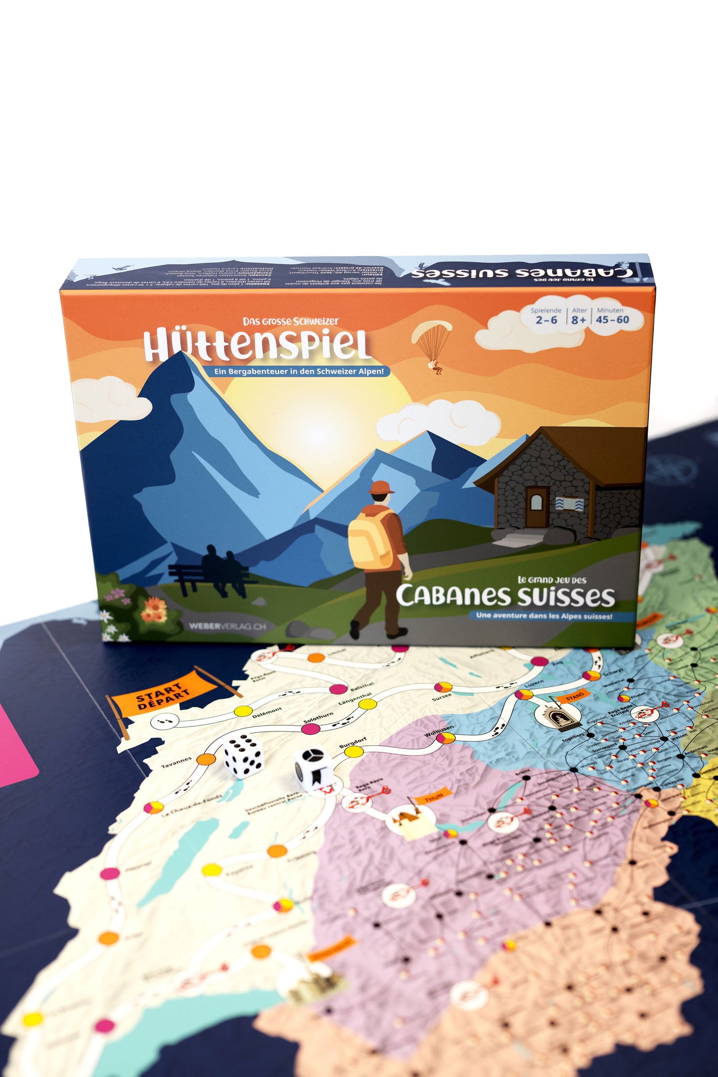 Le grand jeu des Cabanes suisses