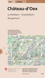 Swisstopo | 1245 Château-d'Oex - SAC-Shop