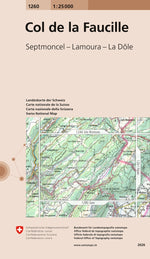 Swisstopo | 1260 Col de la Faucille - SAC-Shop
