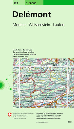 swisstopo | 223 Delémont