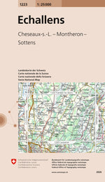 Swisstopo | 1223 Echallens - SAC-Shop