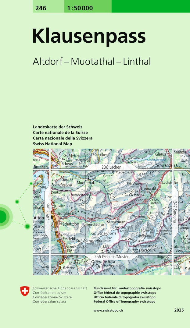 swisstopo | 246 Klausenpass