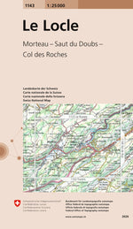 Swisstopo | 1143 Le Locle - SAC-Shop