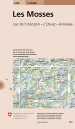 Swisstopo | 1265 Les Mosses - SAC-Shop