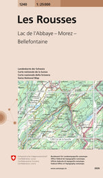 Swisstopo | 1240 Les Rousses - SAC-Shop