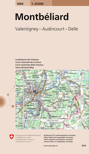 Swisstopo | 1064 Montbéliard - SAC-Shop