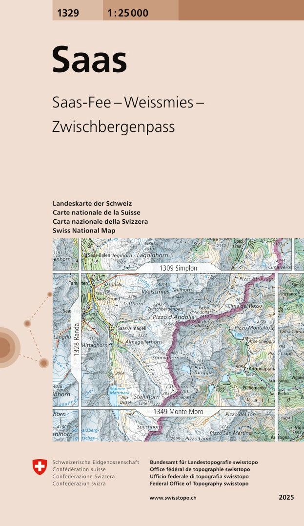 swisstopo | 1329 Saas