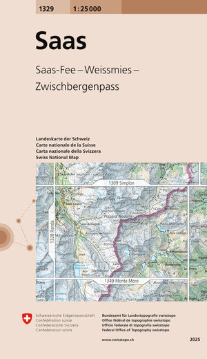 swisstopo | 1329 Saas