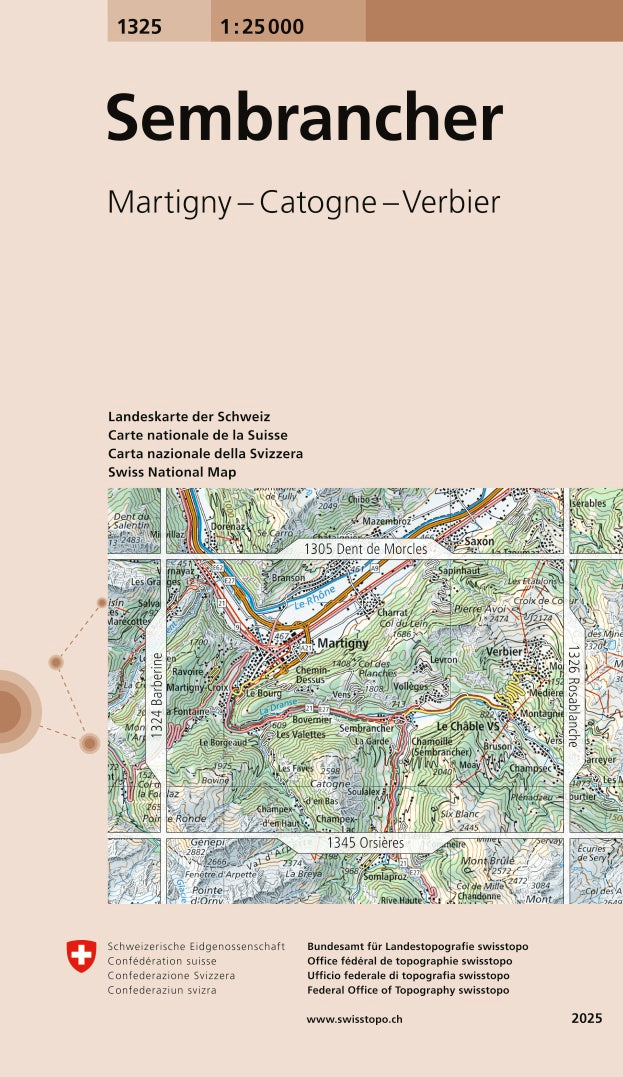 swisstopo | 1325 Sembrancher