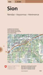 Swisstopo | 1306 Sion - SAC-Shop