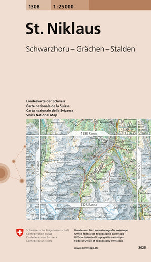 swisstopo | 1308 Saint-Nicolas