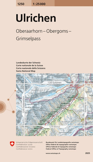 Swisstopo | 1250 Ulrichen - SAC-Shop