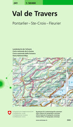 Swisstopo | 241 Val de Travers - SAC-Shop